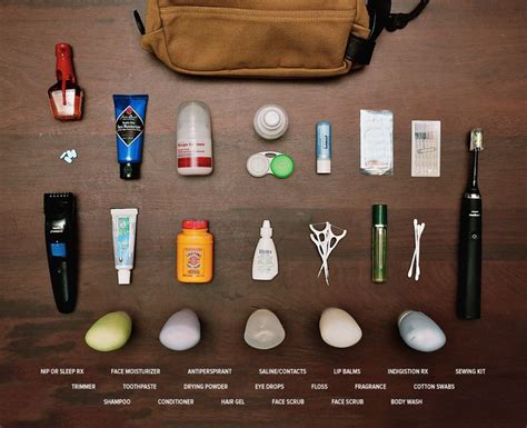 dopp travel kit with essentials.